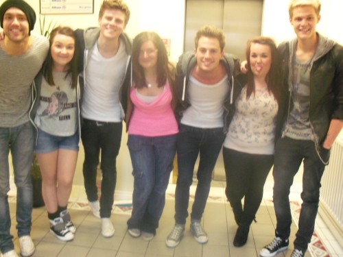 Lawson - When She Was Mine Radio Tour. 23rd April 2012.Kestrel FM Basingstoke. Fire Radio Bournemouth. The Breeze Southampton.The first was in a shopping centre, had loadsa randoms walking past staring LOL.The second was on a street and they decided it