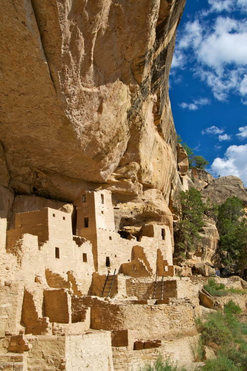 americasgreatoutdoors:  Mesa Verde, Spanish for green table, offers a spectacular look into the lives of the Ancestral Pueblo people who made it their home for over 700 years, from A.D. 600 to 1300. Today the park protects nearly 5,000 known archeological