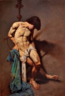 hotguysinart:  San Sebastiano, Roberto Ferri