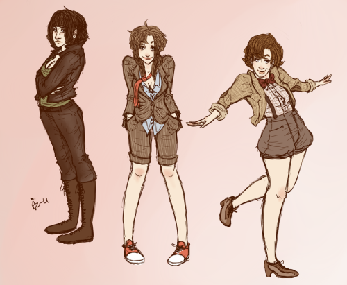 minionier: thealternatedoctor: Genderbent Doctors by surrenderdammit Submit your alternate Doctor pi