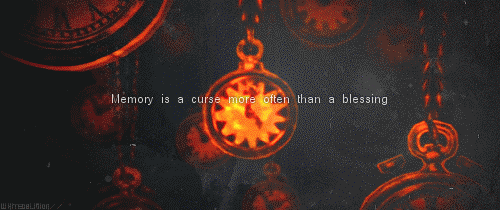      I’ll set you free, Alice.                  Memory is a curse more often than a blessing.