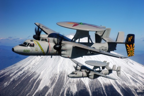 Porn armchair-aviator:  E-2C Hawkeyes and Mount photos