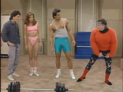 vintagespandex: I miss the days when spandex was worn on television shows. I am so glad to be part o
