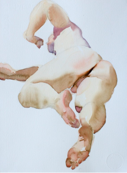 artqueer:  Jordan Mejias, watercolor 