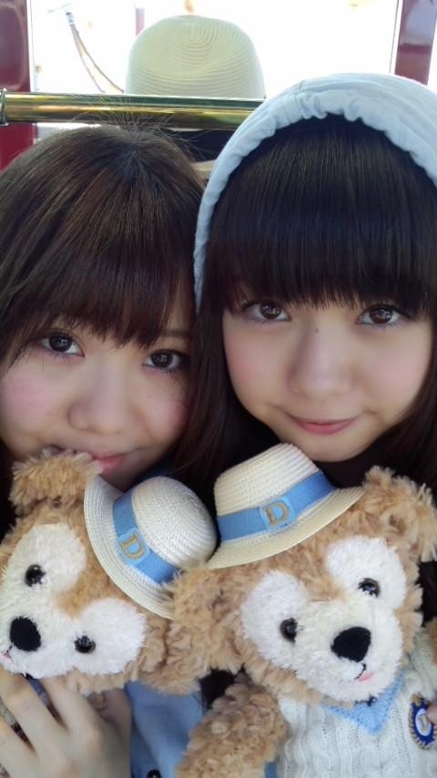 34nancha:  おりんずずずヽ(≧▽≦)/今日はみおりんとのオソロばーっかり増えてしまいましたんもぅ←明日の握手会楽しみだなあたくさんお話しましょうね日頃のモバメに関する話題とかも話せたらいいね＊なかまったー(`・ω・)＊