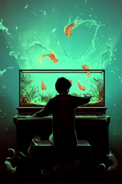 cyrilrolando:  I just posted “Le Pianoquarium”