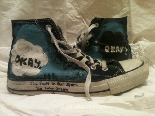 fishays:The Fault in Our Stars By John GreenJackie, these are the shoes I was talking about.