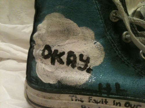 fishays:The Fault in Our Stars By John GreenJackie, these are the shoes I was talking about.