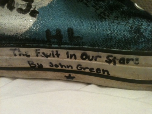 fishays:The Fault in Our Stars By John GreenJackie, these are the shoes I was talking about.
