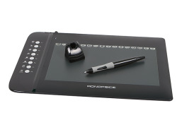 leosaeta:  thestuntkid:  For all you kids out there wanting to give a drawing tablet a try, this looks like a really good option. I just lost my wacom pen, which they’ve decided they don’t make anymore, so i’m likely to buy one of these too. drawnblog: