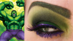 brain-food:  The Avengers Eye Make Upby Jangsara