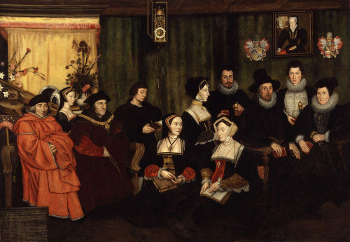 Hans Holbein the Younger (1497 1543), Sir Thomas More, his father, his household and his descendants