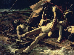 Théodore Géricault’s “The Raft of the Medusa” Detail