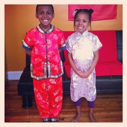 Ready For Their Asian Inspired Bornday Party! #Kids #Asian #Party (Taken With Instagram)