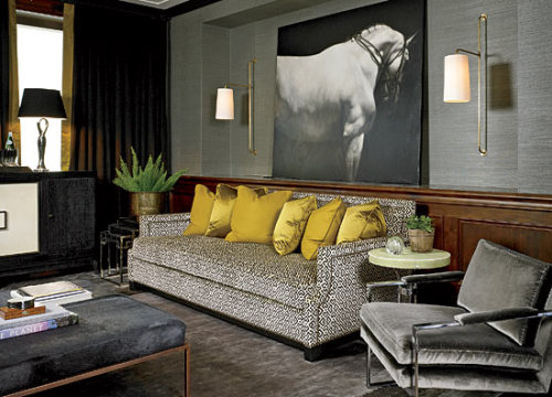 Color Palette
Currently, one of my color combination favorites is grey and yellow. It can be utilized in a modern or sophisticated way. This space featured in Chicago Home + Garden by Summer Thornton is both. As a designer, I often dissect other...