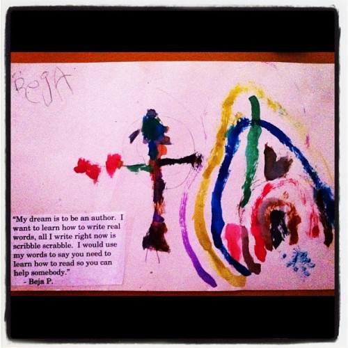 XXX #dreams #kids #kidart (Taken with instagram) photo