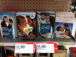  Nicholas Sparks’ newest book/film should be called “White People Embracing”. 