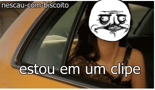 Aquele momento em que eu estou em um carro e uma música lenta começa a tocar