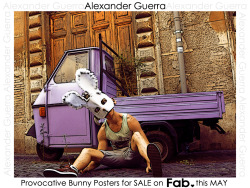  PROVOCATIVE BUNNY POSTERS - FOR SALE, EXCLUSIVELY