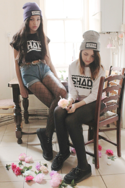 upper-class-chav:  shadelondon:  From our SHΔDΣLondon shoot today. more to come…  im stealin one of these beanies of kathy