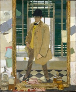 peira:  William Orpen:  Self-Portrait (c.1910) via The Metropolitan Museum of Art 