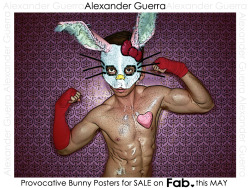  PROVOCATIVE BUNNY POSTERS - FOR SALE, EXCLUSIVELY