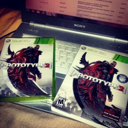 suicidal-bacon:  Welcome to the family &lt;3 #Xbox #Gaming #Prototype (Taken with instagram) 