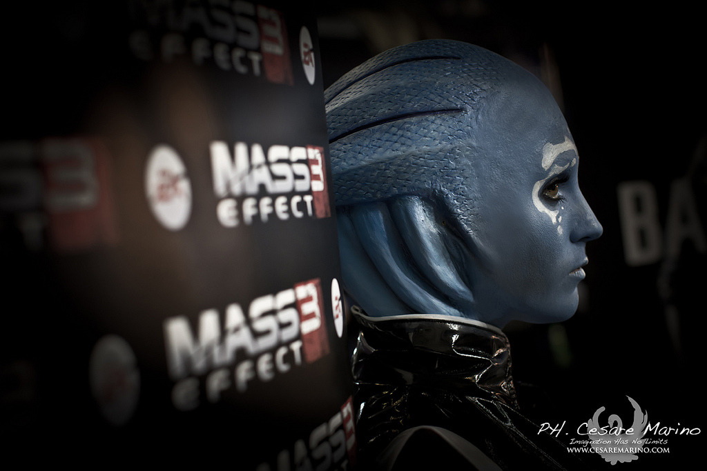 geekpinata:  Asari cosplay Model: Paoletta P. PasiPhotographer / Production: Cesare