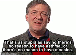 XXX rosalindrobertson:  Stephen Fry speaks truth. photo