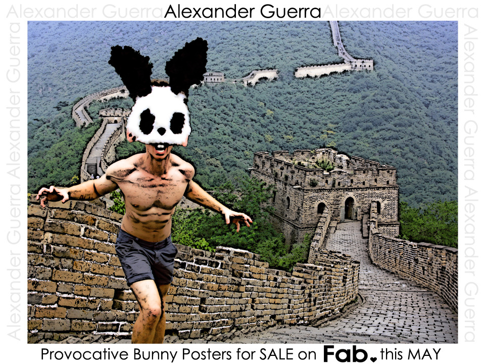  PROVOCATIVE BUNNY POSTERS - FOR SALE, EXCLUSIVELY ON Fab.com &lt;3 MAY 12, 2012