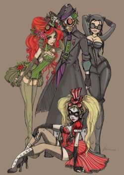 dirtyheros:  Who wants to dress up like this Poison Ivy for Halloween?