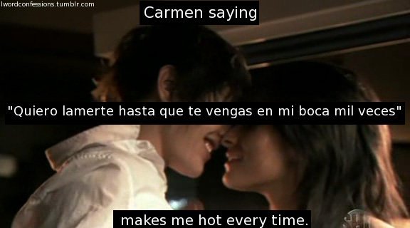 lesbihonest:  Google translate: “I want to lick you until you come in my mouth