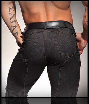 Porn photo Sagat in Slick it Up jeans…..