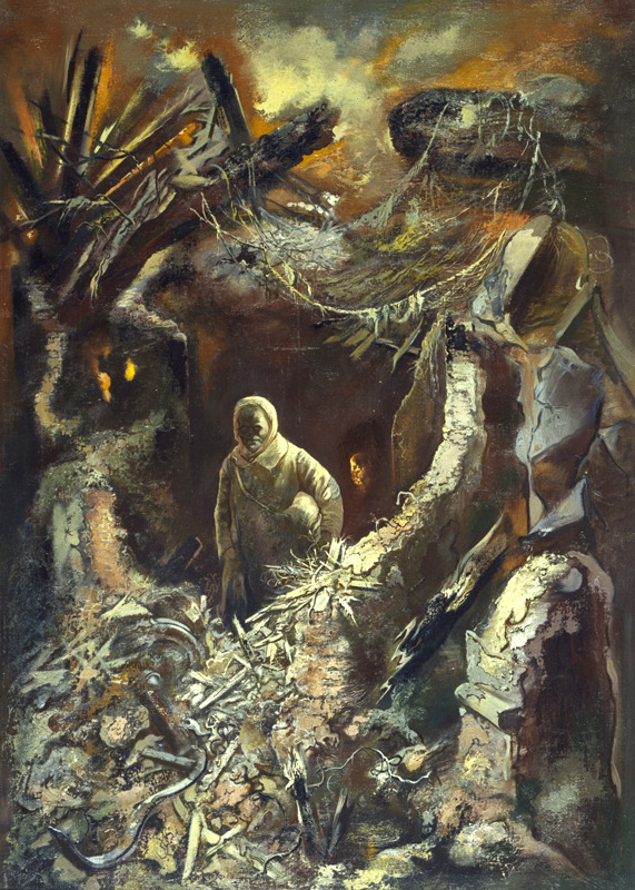 George Grosz (1893 1959); Peace, II (1946) oil on canvas