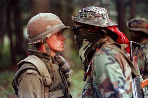 wetwater2:
“ Another famous one by Shaney Komulainen
The Oka Crisis was a land dispute between the Mohawk nation and the town of Oka, Quebec which began on March 11 1990, and lasted until September 26 1990. It resulted in three deaths, and would be...