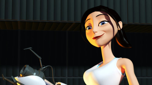 raenyras:  mellydash:  lightfootthelonewanderer:  thattallbritishdroid:  whatthechell:  Didja hear? DeviantART user alexzemke, also known as Alex Zemke — former animator for both Uncharted 2 and 3 — is working on a Pixar-style, Portal-themed, animated