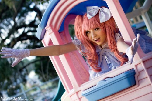 Welcome to my home by *CHR0NIE My Lolita costume. This was taken at a locally owned playground. This
