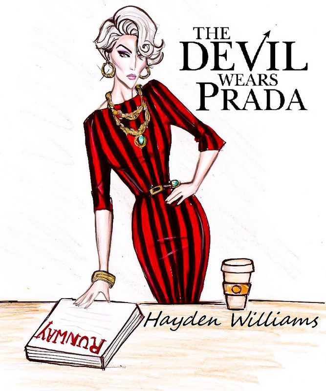 Hayden Williams Fashion Illustrations — 'The Devil Wears Prada' by Hayden  Williams