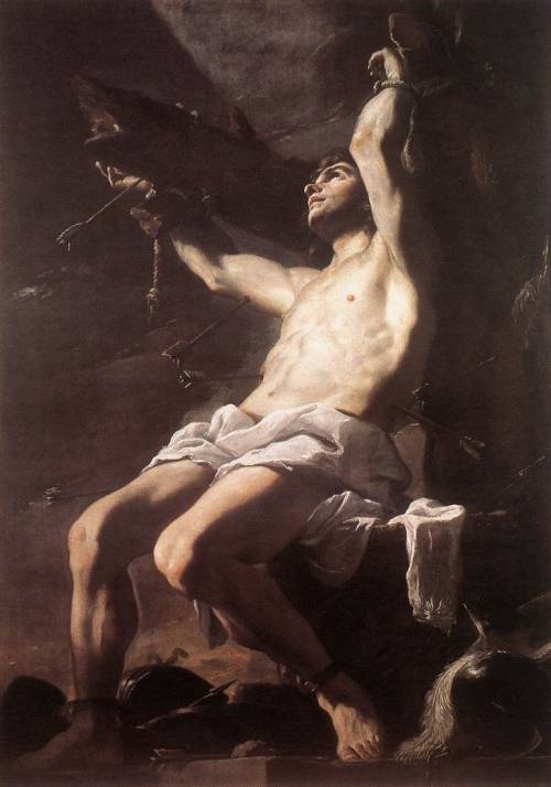 Saint Sebastian, by Mattia Preti, Museo Nazionale di Capodimonte, Naples.