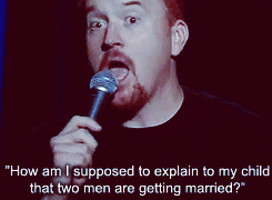  louis ck ( on gay marriage ; shameless ) 