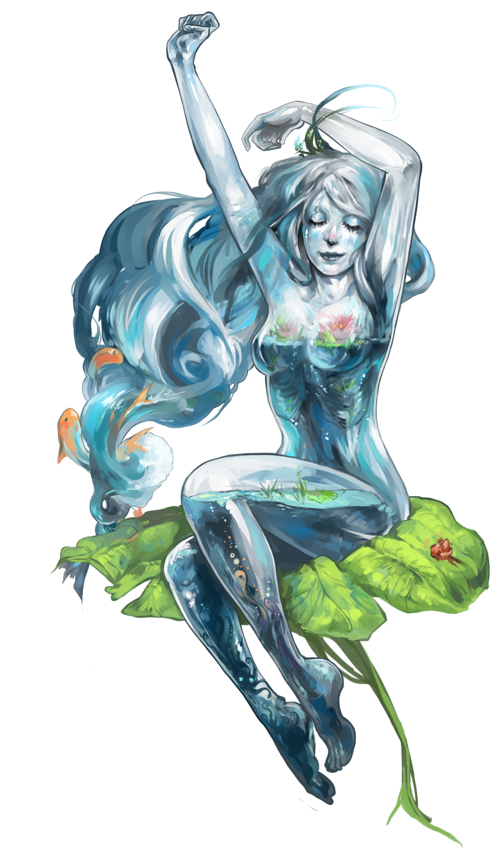 wrathes:  finished piece for tania! sorry it took me so long to do so little ahhh
