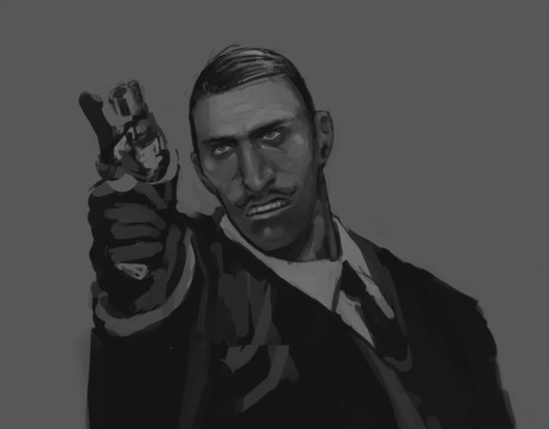 It was requested during Stream that I draw Spy maskless....