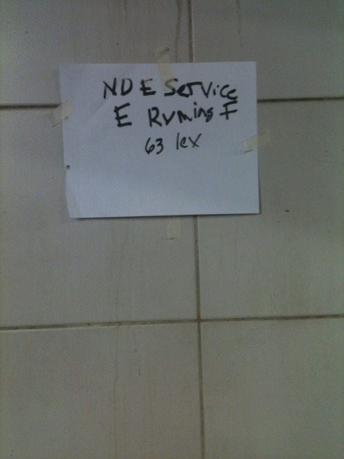 Oh, that MTA. Always so professional.