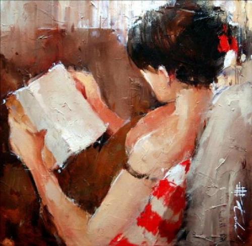 Title not known, Andre Kohn, Russian. Kohn remains a preeminent leader of Figurative Impressionism w