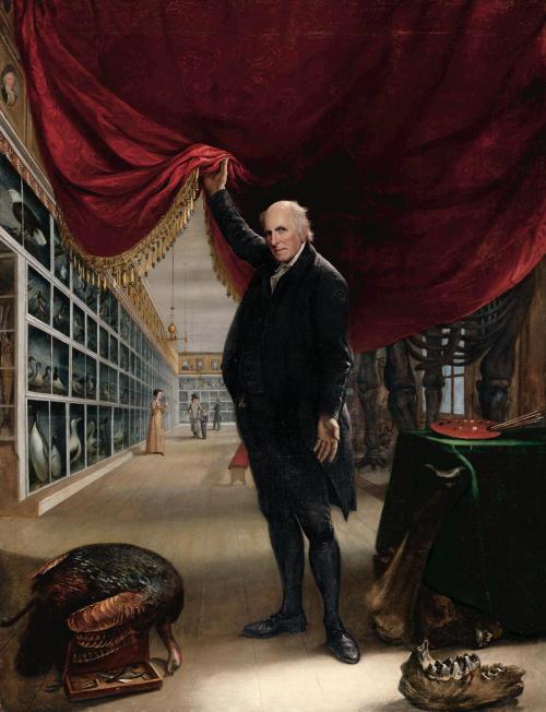 colonialgoods:  The Artist in His Museum by Charles Willson Peale 