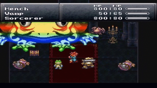 retrogaminggifs:  Chrono Trigger  Developed by: Square  Produced by: Square Released on: March 11, 1995