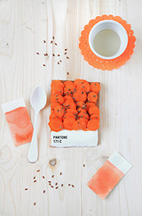 Pantone Swatch Tarts by Emilie