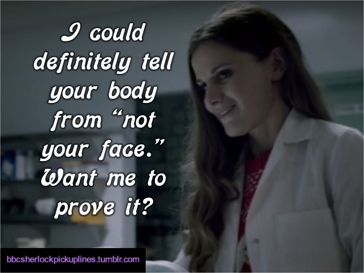 &ldquo;I could definitely tell your body from &lsquo;not your face.&rsquo;