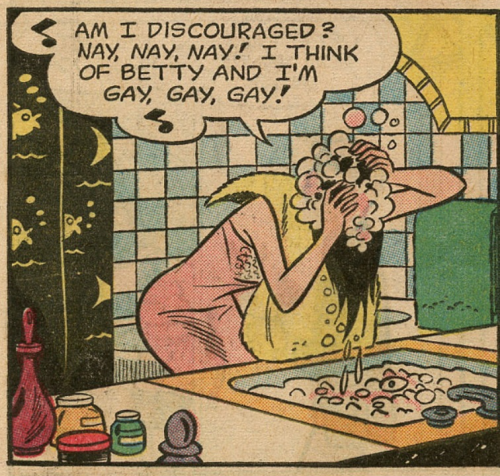 sidekickclubhouse:“I think of Betty and I’m gay, gay gay!” (Archie’s Pals &l