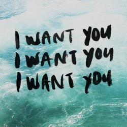 I want you too, waves. But sadly, you are